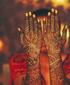 Bride Full Hand Mehndi Design