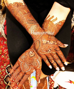 Bride Full Hand Mehndi Designs