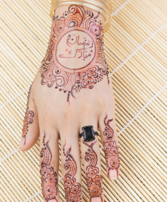 Pakistani Easy Mehndi Design Photo