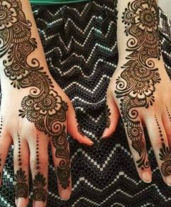 Half Full Hand Mehndi Designs