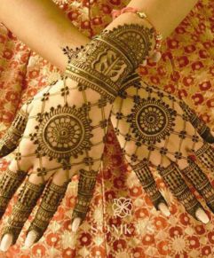 Pakistani Full Hand Mehndi Designs