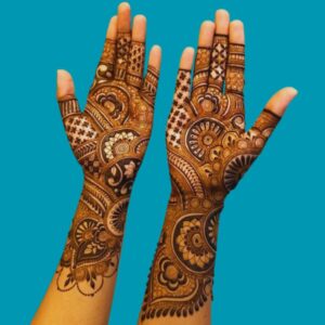 Bridal Unique Full Hand Mehndi Design