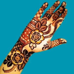 Bridal full hand Mehndi Design Simple