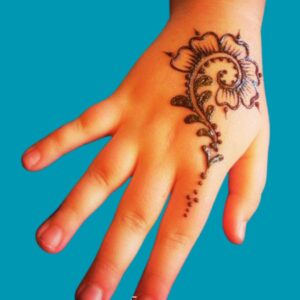Kids Moroccan Henna Tattoo