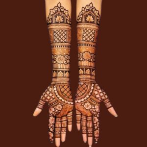 Latest Bridal Mehndi Design Full Hand 2024