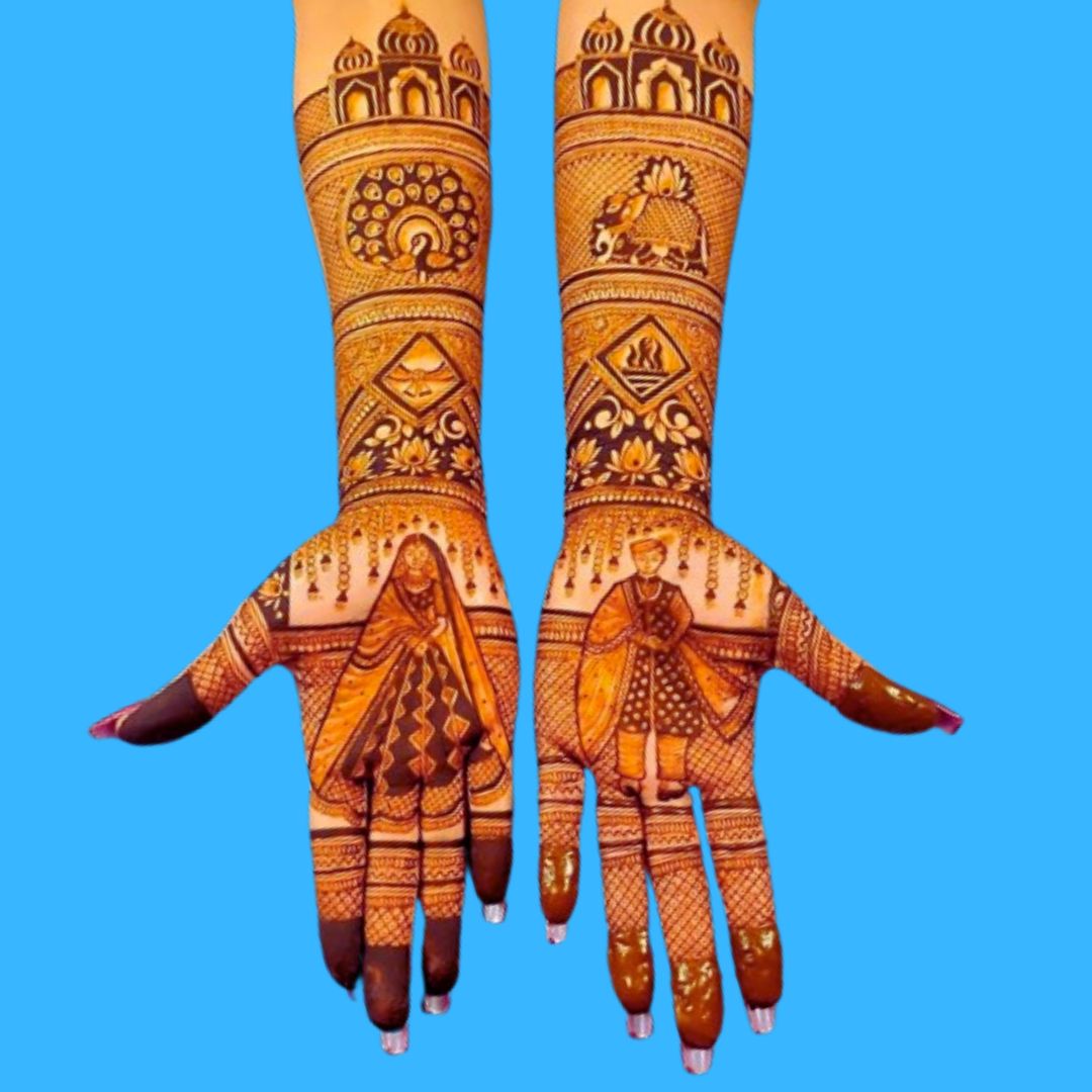 Bridal Mehndi Design: + 100 Bridal Mehndi Designs For Beginner - Mehndi ...