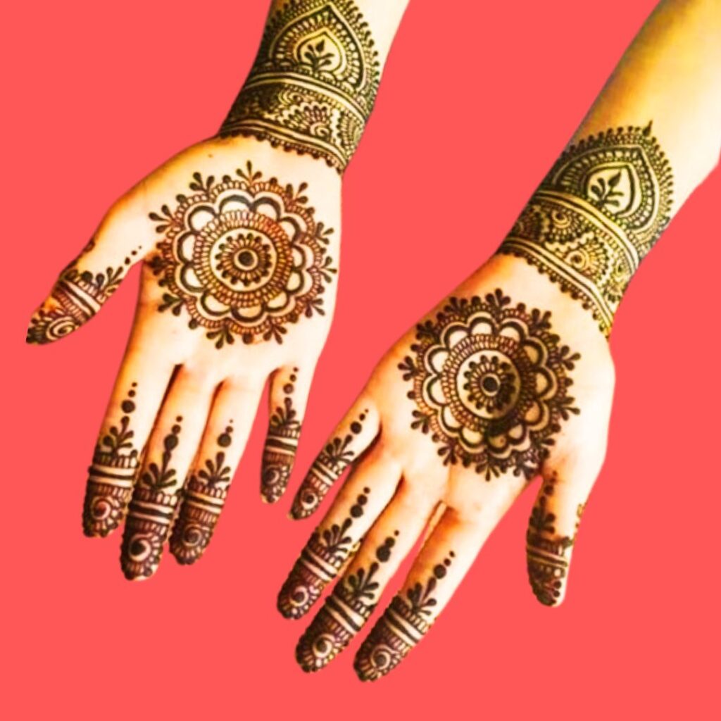 Round Mehndi Design Simple Round Mehndi Designs 2024 Mehndi Design Simple