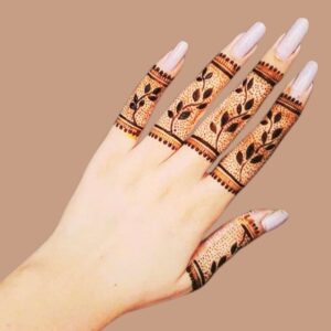 Instagram Royal Finger Mehndi Design Fashion Trends