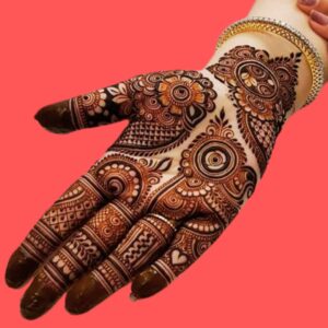 Simple Mehndi Design Of Royal Front Hand