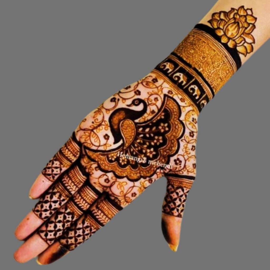Peacock Mehndi Design: Royal Peacock Mehndi Design 2024 - Mehndi Design ...