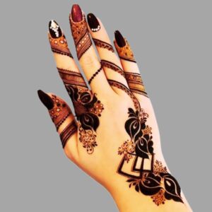 New Royal Finger Mehndi Design Trends 2024