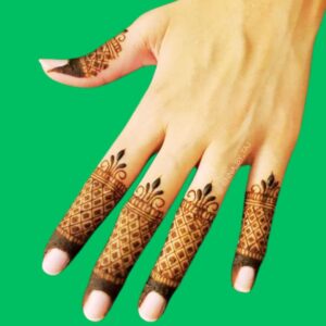 Very Simple Finger Mehndi Designs Fashion