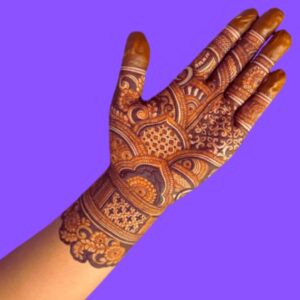 Trending Stylish Royal Front Hand Mehndi Design For Bridal