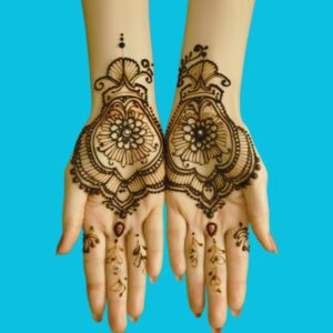 Simple Of Royal Mehndi design in birth party