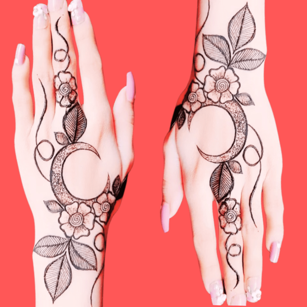 Simple Mehndi Design Back Of Hand For Daily Use